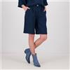 EVA Franco Ciambella Pantaloni bermuda in lino