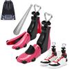 JJDPARTS Tendiscarpe per donna, uomo, allargascaRPE per stivali per donna, regolabile, unisex, piedi larghi, Rosso, L For EU 43-47 ( Gelb, 2pcs)