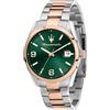 Maserati Limited Edition Orologio Uomo, Tempo, Data, Analogico, Cinturino in Acciaio, Collezione Attrazione - R8853151020