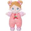 OUOZZZ Giochi Bambini 1 Anno - Bambola di Pezza Peluche Morbida e Sicura per Bambina, Bambola con Occhi Blu, Gioco Bimbo 1 Anno, Regalo Perfetto per 1-3 Anni, 25cm Rosa