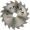 Bosch 1x Lama per Sega Circolare Precison (per Legno, Ø 130 x 2.5/1.5 x 20/16 mm, 36 Denti, ATB, con 1x Anello di Riduzione 16 mm, Accessori Seghe Circolari)
