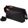 Ferocity Buggy Organizer Carrozzina Passeggino multifunzionale Passeggino impermeabile Borsa per Pannolini Eco Leather Black Pelle liscia nera [075]