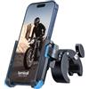 Lamicall Supporto Telefono Bicicletta【1S Sbloccato】 Rotazione a 360°, Supporto Cellulare da Manubrio per Moto Universale per iPhone 17 16 15 14 13 Pro Max Plus Mini Xs X, Huawei, 4.7-6.8 Smartphones