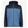 Cmp Man Jacket Rain Fix Hd Giacchetta Impermeabile Blu Copi/Blu Uomo