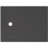 Ceramica globo Piatto doccia 90X120 h.3 in ceramica nero opaco Docciatre Plus di Ceramica Globo