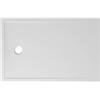 Ceramica globo Piatto doccia 90X140 h.3 in ceramica bianco opaco Docciatre Plus di Ceramica Globo