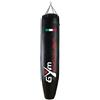 GYM POWER Sacco Savate Pieno Nero Italian Style da 50 kg - Dimensioni 160x40 cm - Disponibile da Settembre