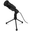 Ewent EW3552 Microfono multimediale con riduzione del rumore per Computer, Smartphone, Tablet, Chat, Video, Skype
