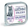 MONGE S.A.S LECHAT FRESH PAT+BOCCONCINI 100gr SALMONE