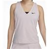 Nike W Nkct Victory Tank Canottiera Dri-Fit Rosa Cipria Donna