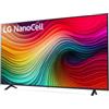 LG NanoCell 75'' Serie NANO82 75NANO82T6B, TV 4K, 3 HDMI, SMART TV 2024