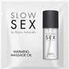 Bijoux Indiscrets Slow Sex Warming Massage Oil Sachette 2ml