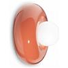 Ferroluce APPLIQUE DIFFUSORE VETRO OPALINO BUMBUM ARANCIO POKÈ C2750(APO)