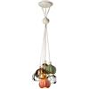 Ferroluce SOSPENSIONE 6 LUCI GRAPPOLO - mix acceso AFOXE' C2646(MIX)