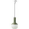 Ferroluce SOSPENSIONE VETRO VERNICIATO - PAINTED GLASS SELARON VERDE SALVIA C2730(VSA)