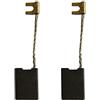 Trade-Shop 2 spazzole di carbone per motore, 6,3 x 16 x 22 mm, per Bosch 0601321903 0601321932 0601321933 0601321965 0601322001 0601322002 0601322003 0601322032