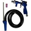 Asturo 3147500 Pistola per sabbiatura semi professionale Kit PS-2, Blu/Argento