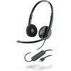 Plantronics Blackwire C3220 - Cuffie stereo USB C, colore: Nero