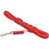 Julius-K9 Color & Gray Super Presa Guinzaglio Con Manico, 14 mm x 3 m, Rosso