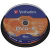 Verbatim DVD-R 4.7GB - Confezione da 10