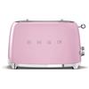 Smeg Tostapane toaster 2 fette rosa anni '50 smeg