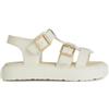 Geox J Sandal Kodette Gir, Donna, Avorio, 38 EU