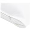 DECASATEXTIL - Set di 2 Copricuscini Impermeabili, Extra Morbidi, Traspiranti, Anti-acaro - Con cerniera - Federe per Cuscino Impermeabile - 105x45cm