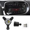 NICKAL Auto Porta Telefono Cellulare, per Smart 453 451 Fortwo Forfour Estensibile Bocchette Stabile e Robusto 360° Rotazione Braccio 2023, 453 Radio Wiring