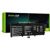 Green Cell Batteria per Asus VivoBook Q200E-BSI3T08 S200 S200E S200E-CT158H S200E-CT162H S200E-CT182H S200E-CT283H S200E-RHI3T73 X202 X202E X202E-DH31T Portatile (4000mAh 7.4V Nero)