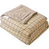RRNAR Piumino Estivo Letto Matrimoniale Piumone Leggero Coperta Trapunta Sottile in 100% Cotone Lavato Anallergico, Lavabile in Lavatrice,G,180x220cm
