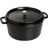 STAUB La Cocotte Casseruola, Ghisa, Nero, 34 cm
