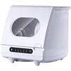 Generic Lavastoviglie da tavolo automatica portatile mini lavastoviglie senza impianto idraulico, con partenza ritardata - con interno in acciaio inox e 6 coperti, per appartamenti e uffici