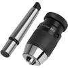 EFUTURETIME Mandrino Autoserrante B16, 1-13 mm, con Perno Conico MT2, Mandrino MK2 per Trapano a Colonna da Banco per Tornio