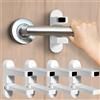 OPPLESIN Serrature a Leva per Bambini e Petproof, Serratura per Maniglia per Porta di Sicurezza per Neonato, 4 Pezzi (4 pezzi)