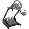 Anman G920 Racing Steering Wheel Stand Fit For Logitech G25 G27 G29 Fanatec Thrustmaster Hori Height Adjustable Angle Adjustable Sim Racing Wheel Stand Without Pedal and Steering Wheel