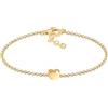 Elli Bracciale Donna Ciondolo Cuore Base in Argento Sterling 925
