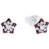 Prinzessin Lillifee Orecchini a perno in Argento Sterling 925 per bambine, con Preciosa, 0,6 cm, Argento, stella, in confezione regalo, 2035299