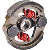 WOOSTAR Frizione Centrifuga con 2 Molle Sostituzione per 2 Tempi 43cc 49cc 50cc Motore CAG MTA1 MTA2 X1 X3 Gas Scooter Pocket Bike Dirt Pit Bike Mini Quad Rosso