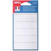 APLI 111947 - Confezione da 35 etichette bianche 20 x 75 mm