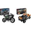 LEGO Technic Motocicletta Kawasaki Ninja H2R, Giochi per Bambini e Bambine da 10 Anni & Technic NEOM McLaren Extreme E Race Car