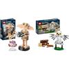 LEGO Harry Potter Dobby l'Elfo Domestico, Regalo per Ragazze, Ragazzi & Harry Potter Edvige al Numero 4 di Privet Drive, Gioco di Fantasia per Bambini e Bambine