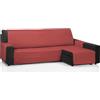 ECOMMERC3 | Copridivano Chaise Long 240 cm convalidato per Chaise Long Braccio destro e sinistro - Copridivano con chaise longue, regolabile, colore rosso