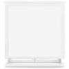 Blindecor Tenda traslucida su misura | Tenda avvolgibile su misura | Colore bianco rotto | 100 x 175 cm (larghezza per altezza), dimensioni del tessuto 97 x 170 cm | tende avvolgibili traslucide per