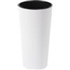 Dehner Vaso da fiori Lilia, per interni, in plastica, colore: bianco