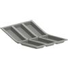 De Buyer Vassoio con 6 stampi Financier in silicone, lung 21 cm, 1875.21