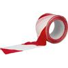 Amig - Nastro segnaletico non adesivo - Per segnalazione e avvertimento di pericolo - Impermeabile e flessibile - PVC - 70 mm x 500 m - Rosso e bianco