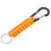 EOTW Portachiavi Paracord Con Moschettone, Robusto Portachiavi in Paracord di Sopravvivenza Militare per Uomini e Donne in Campeggio (DE-Arancione)
