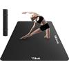 HAPBEAR Tappetino Yoga Grande, 183x122cm×6mm, Antiscivolo Professionale Con Superficie Testurizzata per Yoga, Ginnastica, Allenamento, Pilates-Verde