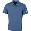 adidas Ultimate 2.0 Solid Crestable Polo Shirt, Uomo, Azzurro grigiastro, M