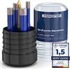 WERKSTEIN Set di punte per piastrelle I diamantate per trapano 6I8I10I12mm in carburo da 6mm I per vetro, ceramica, granito, marmo I codolo esagonale